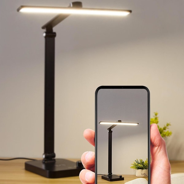 LED Smart Bordlampe Leselys Foldbar Dimbar Lampe