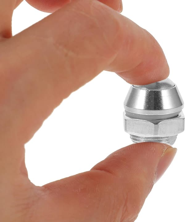 2 st tryckkokare avlastningsjiggventiler rostfritt stål 14 mm mutter innerdiameter mångsidig