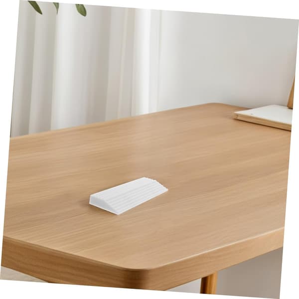 3 stk bærbare terskelramper i gummi for innendørs bruk, sklisikker overflate, egnet