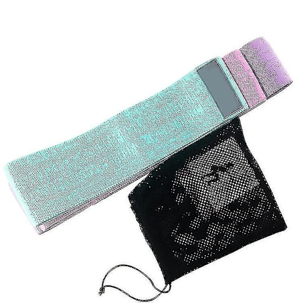 Motståndband Yoga Hip Fitness Band Träning Elastisk Loop Utrustning