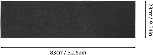 Professionell Skateboard Griptape Halkfri Sandpapperstejp Ventilationshål