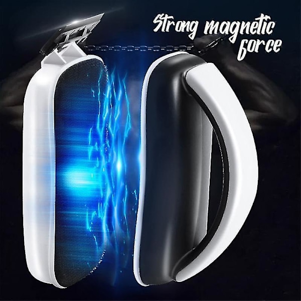 Magnetisk Akvarierengöringsborste för Glas, Dubbelsidig
