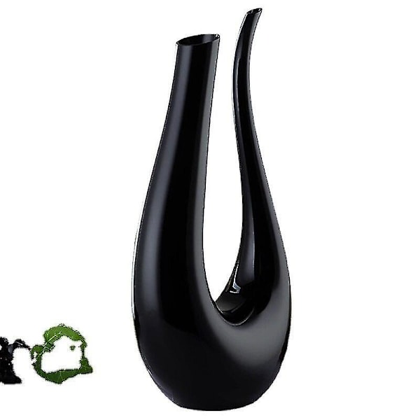 1500 ml Luova Viinipullo Amber Musta Joutsen Astia