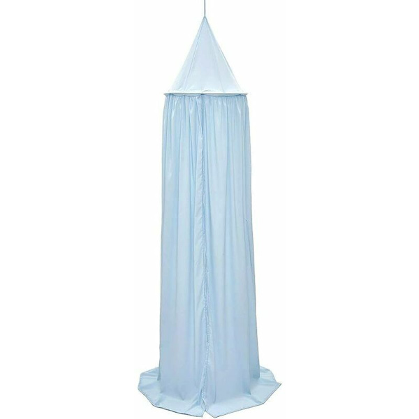 Barnhimmelssäng, Chiffon Myggnät, Inomhus Utomhus Baby Sänghimmel för Läshörna (Blå)