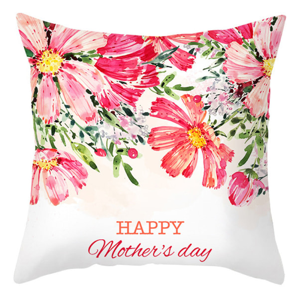 Kuddfodral + innerkudde 45x45cm, present till mors dag ZL-0507-20