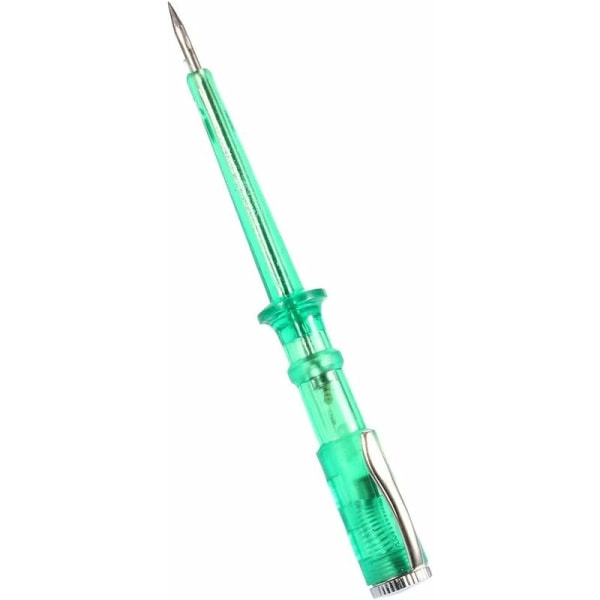 longziming kretstestpenna Penna kretstestare DC 6V 12V 24V bilkretstestare med spolkabel och testlampa (grön)