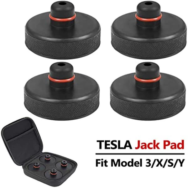 Tesla Model3 Jack Gummiblock Cross-Border E-Commerce Jack Gummiblock Jack Kudde Tesla Adapter Bas Tesla-4St