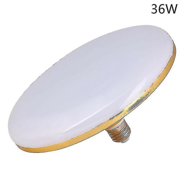 Ufo Led Bulb Globe Spotlight Garage 12w 20w 36w 50w hvidt lys E27（36w）