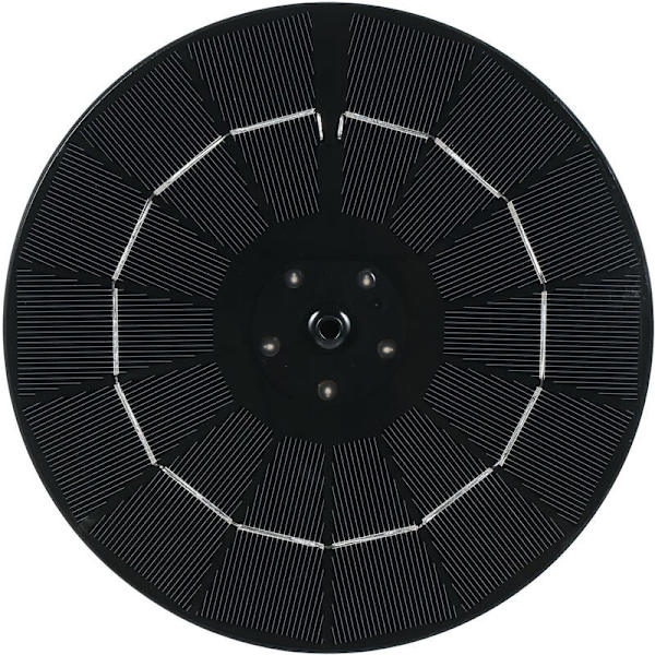 3,8W Färgglad LED-ljus Trädgårdsfontän Solenergi Landskaps LED Nattljus Fontän