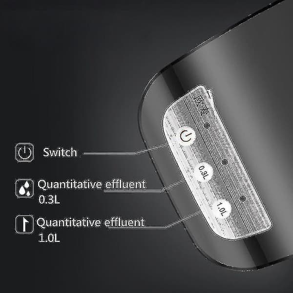 USB-ladattava automaattinen sähköinen pullovesipumppu