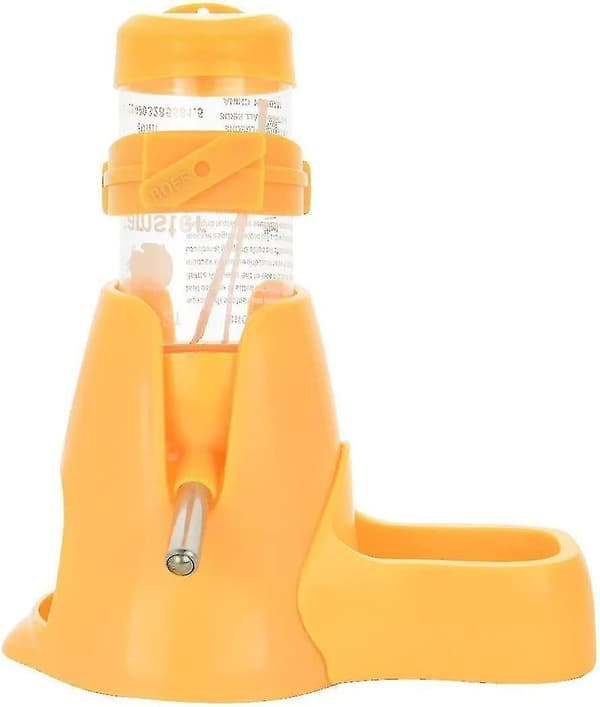 Pet Drinker Hutch Tilbehør 80ml Gul-1stk