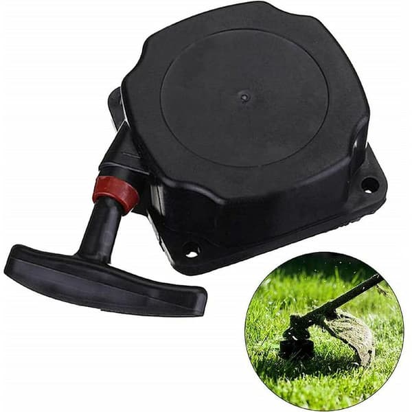 Recoil Puller för Röjsågar Universell, enkel att installera recoil puller - Svart ABS - Ersättningspuller för röjsågar och gräsklippare