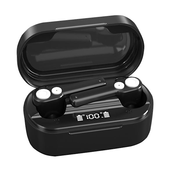 D18 Bluetooth 5.0 headset trådløse ørepropper mini ørepropper stereo hodetelefoner