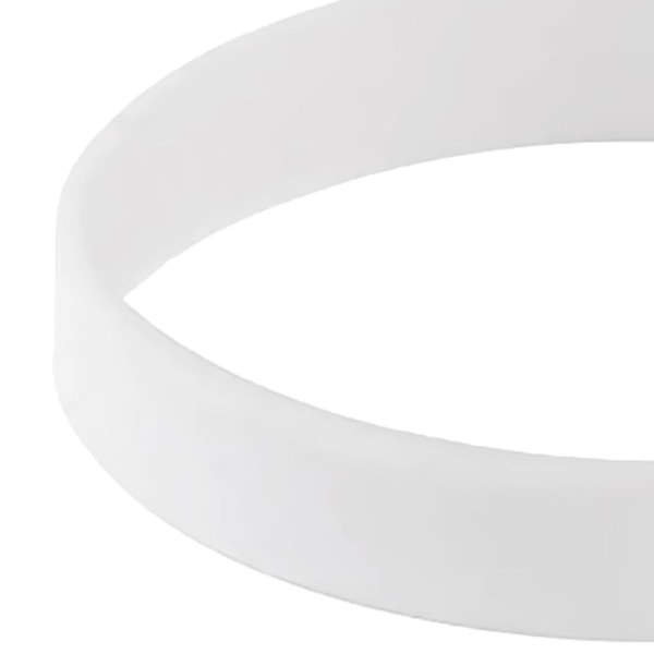 40 st vita silikonarmband modearmband