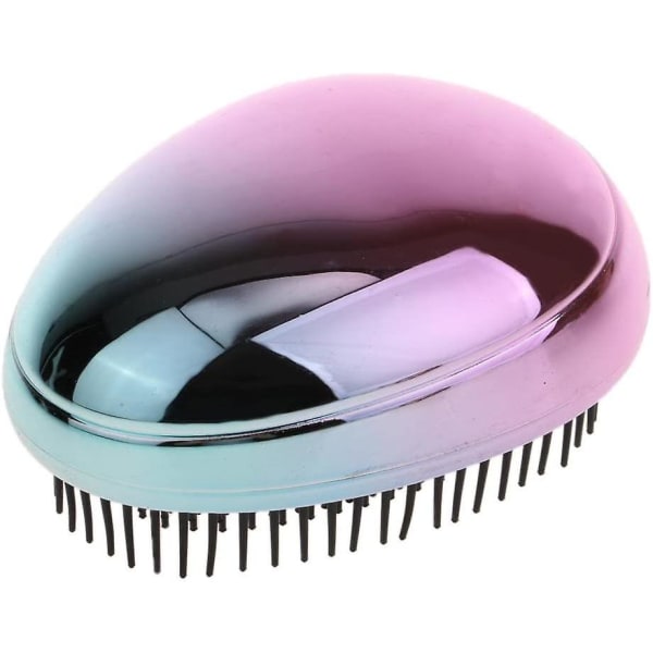 Formad hårborste för hårborste för hårbottenmassage för alla typer av hår, inga trassel längre (2st, färg)