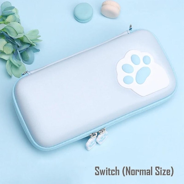 2021 för Nintendos Nintendo Switch-väska Söt Katt Bärbart Case För Nintendo Switch/lite Konsol Tillbehör Switch Blue