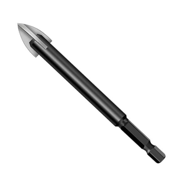 1 stk. Keramiske fliser Glass Drill Bits Multifunksjon Alloy Hex Shank For Chucks Bit Holder（3mm）