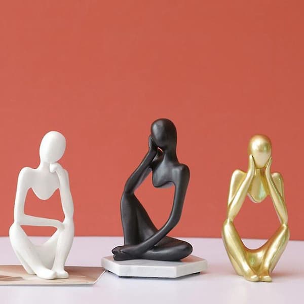 Modern Thinker Skulptur, Hartsstaty Kontor Staty