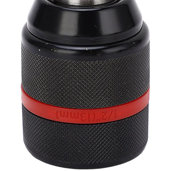 Nyckellös borrchuck 1/2-20UNF Montering Självspännande elektrisk borrchuck 2-13mm Spännvidd Hex 63mm/2.5in