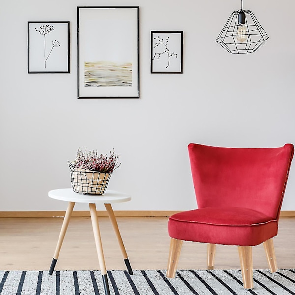 1 sæt nordiske stil bordben møbelben eg massivt træ sofa skab ben (13X15CM)