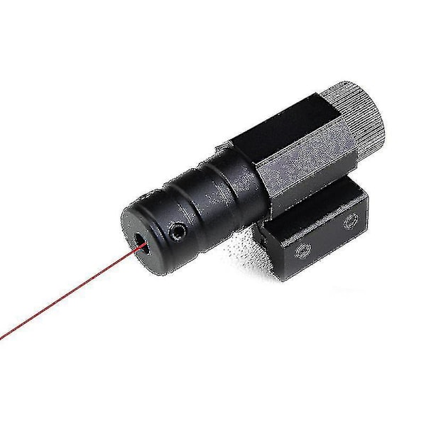 Mini-infrapunalaser tähtäys ylös, alas, vasen ja oikea säädettävä laser taskulamppu korkea läpäisykyky linssi opettajan kynä instrumentti (punainen valo + 11 ja 20mm pidike)