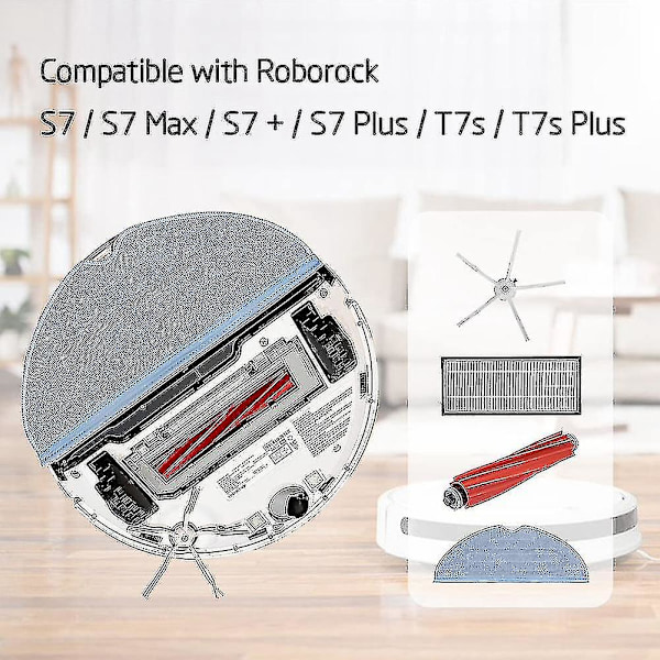 Reservdelar till Roborock S7 / T7s Plus / S7 Max robotdammsugare