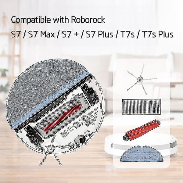 Reservedeler til Roborock S7 / T7s Plus / S7 Max robotstøvsuger