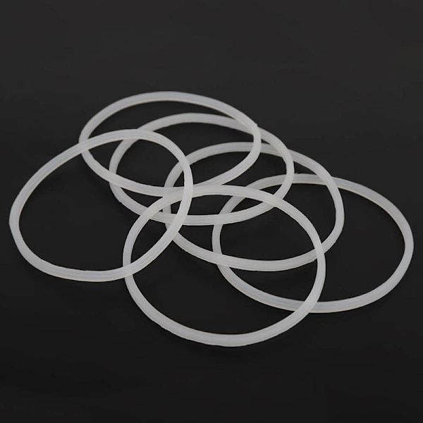 3/6 st nya ersättningstätningar gummipackningsring för Magic Bullet Flat/Cross Blade (6 st)
