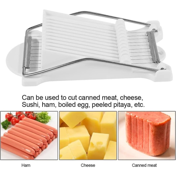 Ostgren 10 trådar i rostfritt stål kött skära kött skära-boaming idealisk för att skära skinka ost smör