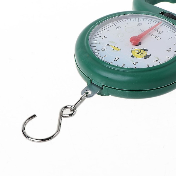 Hängande vågar 10 kg fjäder skala lätt pekare mini paket för familjen