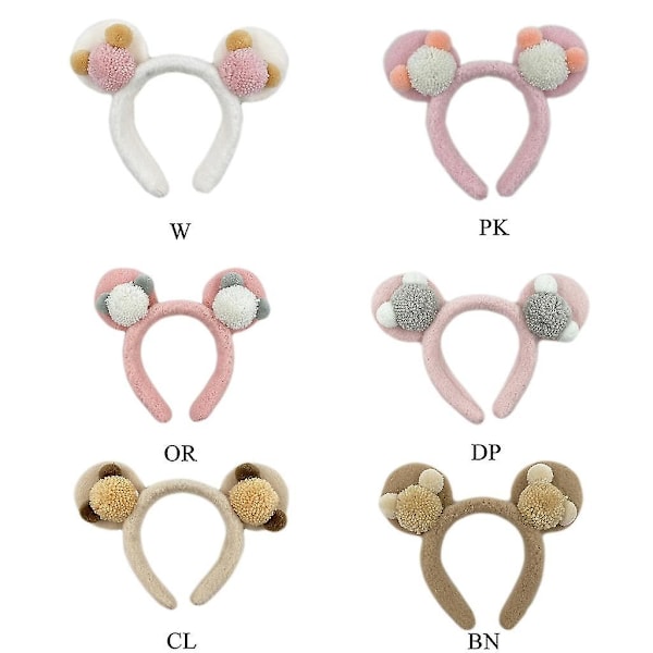 Pehmoinen karhunauhapanta, söpö karvapanta, sarjakuva karvapanta, pehmoinen karvapanta, pom pom -panta pörröiset pallot, pehmoinen panta. Söpö ja suloinen ulkonäkö.