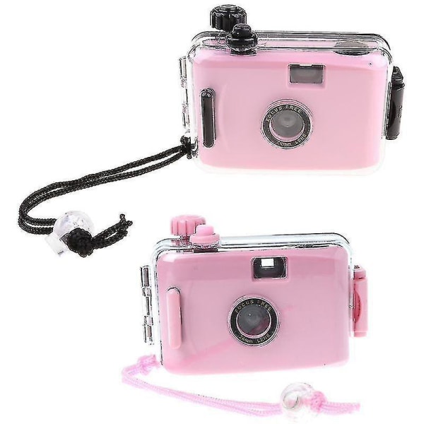 Undervattens vattentät Lomo-kamera (rosa)