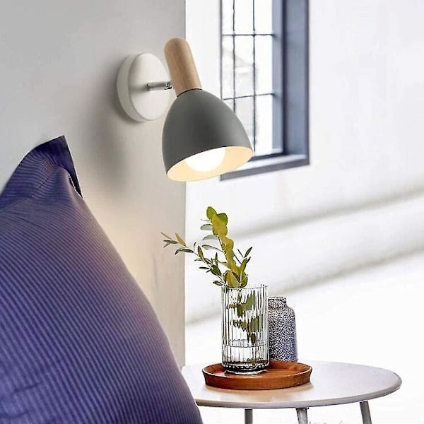 E27 Art Enkel Sengelampe Lampe Lys Soveværelse Soveværelse Belysning Lampe Nordisk Stil Enkel Moderne Cre