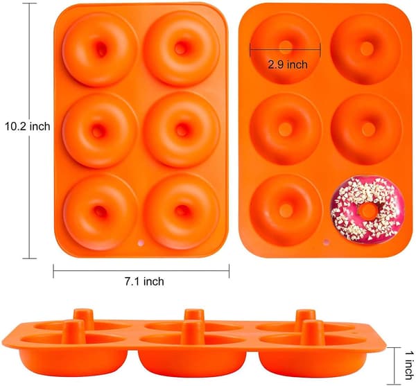 4 stk. silikone kageforme runde bageforme lag 8 tommer runde silikoneform kage bageform slip-let bageform