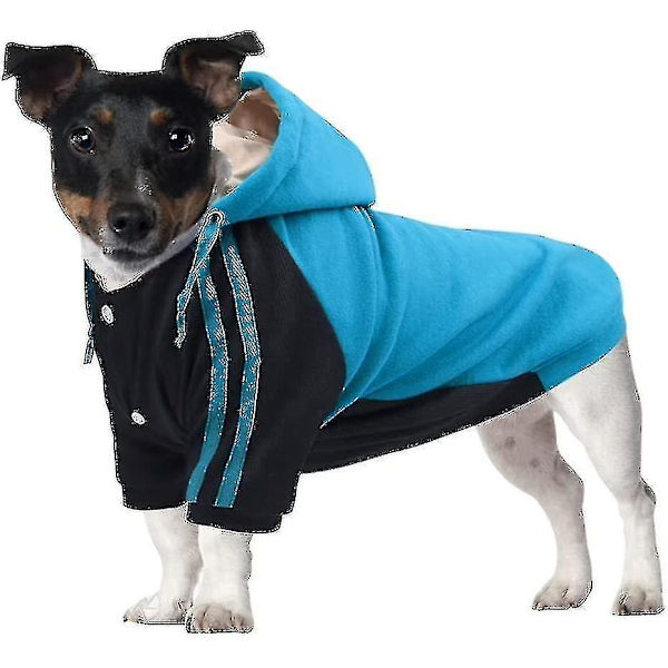 Varm hættetrøje til små og mellemstore hunde, katte og hvalpe - Vinterfrakke, jakke, kæledyrstøj, vest [gratis forsendelse]