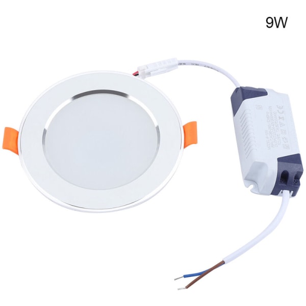 AC85-265V 9W takljus LED takpanelljus Människokroppens rörelsesensor induktionsdownlight