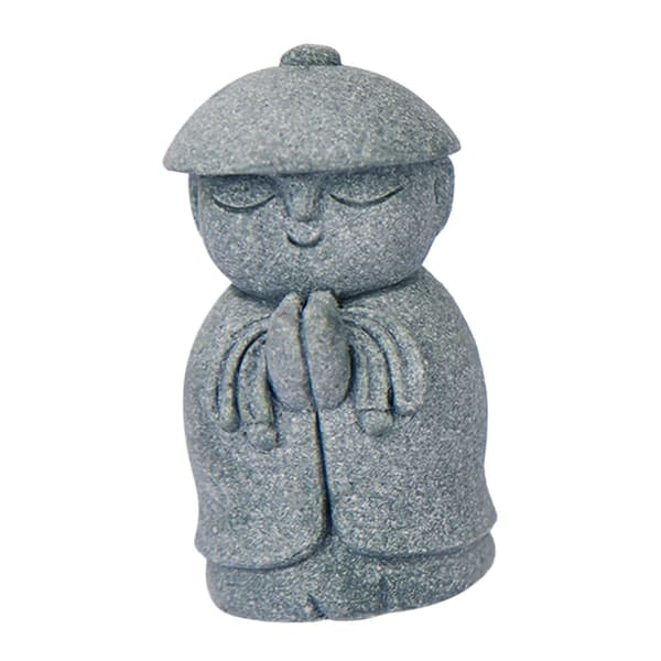 Munk Figur Mini Buddha Akvarium Dekorationer Til Bordplade Tehus Have Stil E