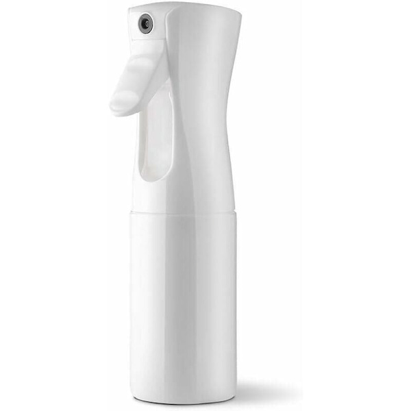 Hårsprayflaska Kontinuerlig Vattenflaska Tom Sprayflaska Tämja Hår Morgonhår Växter - 160ml Tomma Sprayflaskor (Vit)