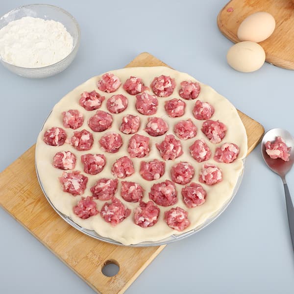 Dumplingformverktyg Dumplingmaskin Aluminium Raviolimall