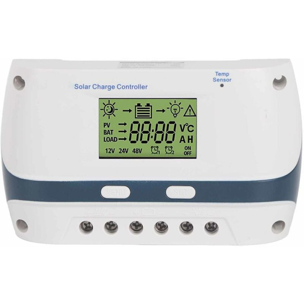 MPPT solcellsladdningsregulator 50A 12V 24V 48V PWM solcellsladdningsregulator för husbilar Yachter