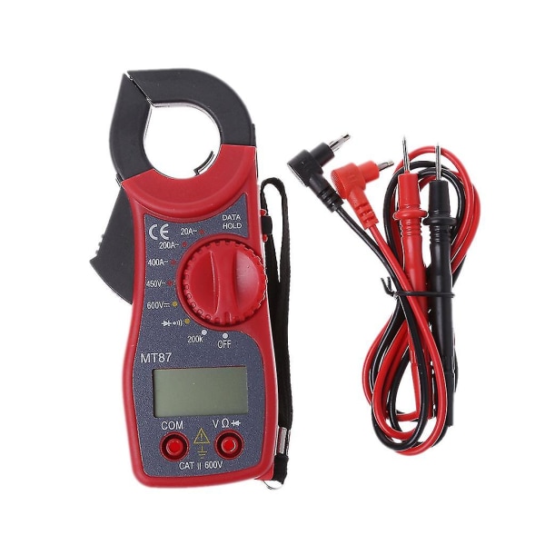 Lcd Digital Voltmeter Ammeter Ohmmeter Multimeter Volt Ac För Dc Tester Clamp Me