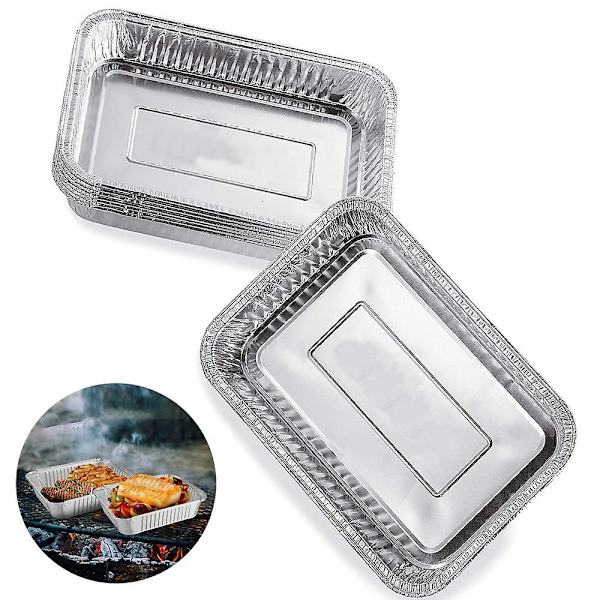 25 st foliegrill droppbricka - Hållbar grillform (450 ml kapacitet)