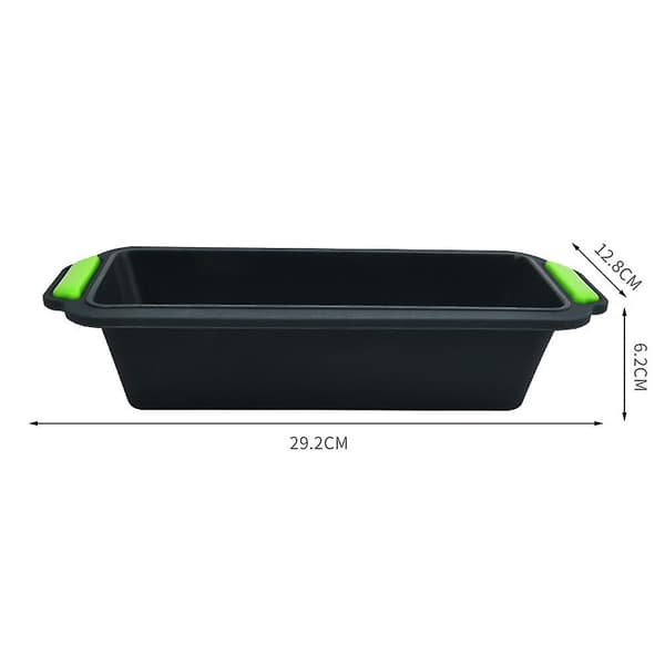 Rektangulær kakeform, Non-Stick silikon konditorsett - 29,2 x 12,8 x 6,2 cm