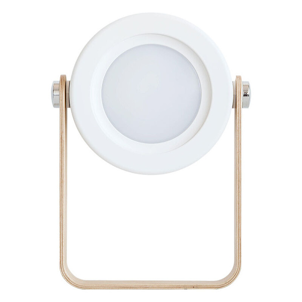 Uppladdningsbar lampa för barn, ögonvänlig läslampa, LED-fällbar touch-bordslampa (vit?)