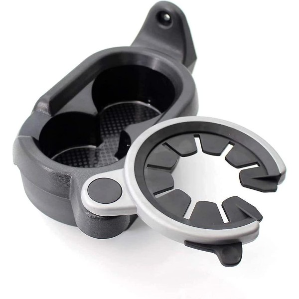 Plastkopphållare för bil till Benz SMART W451 Center Console, Svart