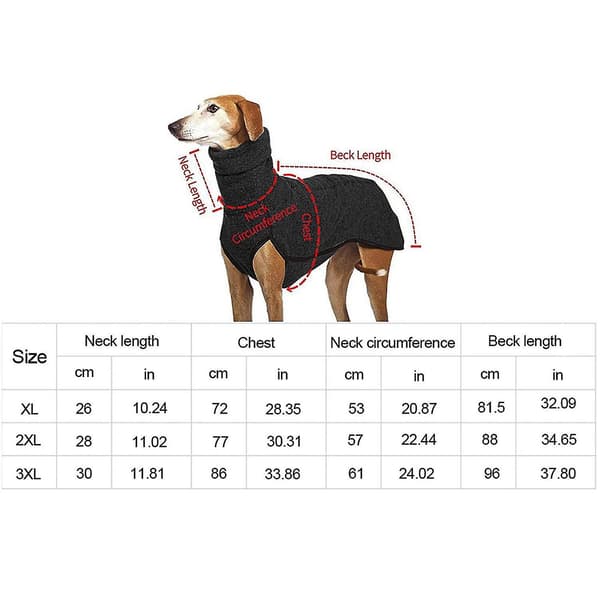 Varm pullover hundetrøje til mellemstore hunde til store hunde til udendørs brug