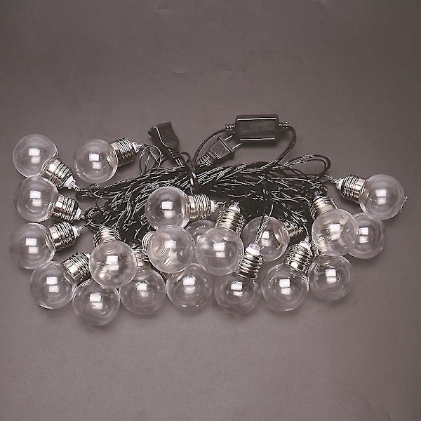 110v 20 LED Ljusbollsträng Fairy Lights för Sovrum Jul Bröllop Fest