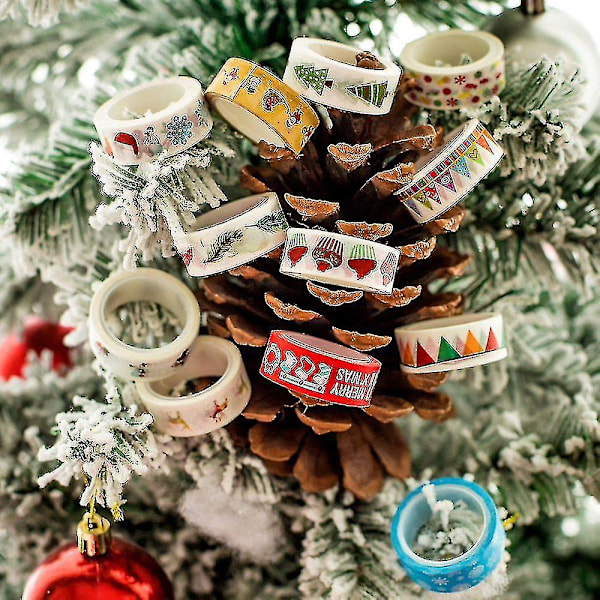 Present Jul Tejp Skolmaterial Limband Jultomten Kontorsmaterial Diy S