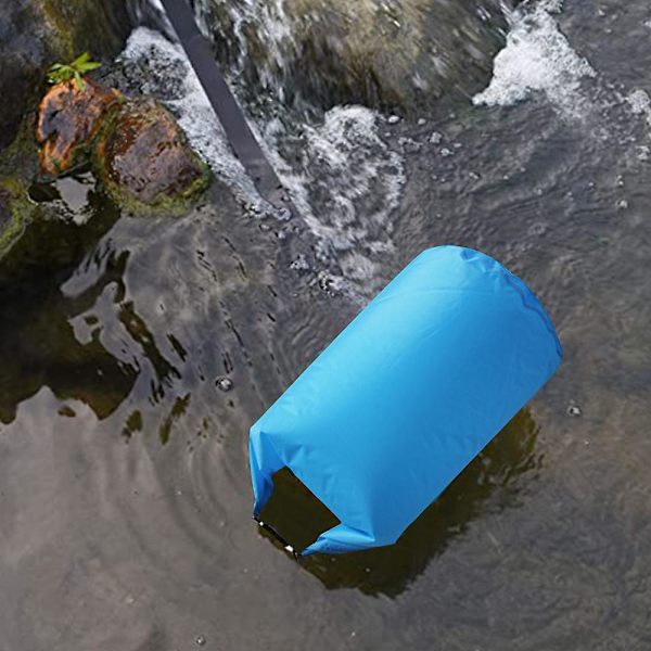 Vattentät flytande torrsäck 10l/20l/40l, rulltoppssäck håller utrustningen torr för kajakpaddling, forsränning, båtliv, simning, camping, vandring, strand, fiske（10L）