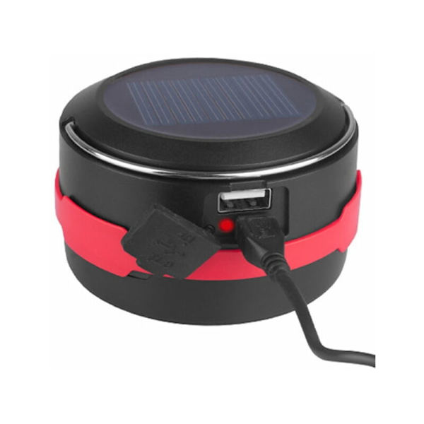 LED-campinglampor, hopfällbar, solcellsladdad, tältlampa, lykta för ryggsäcksvandring, camping, vandring, fiske, nödbelysning